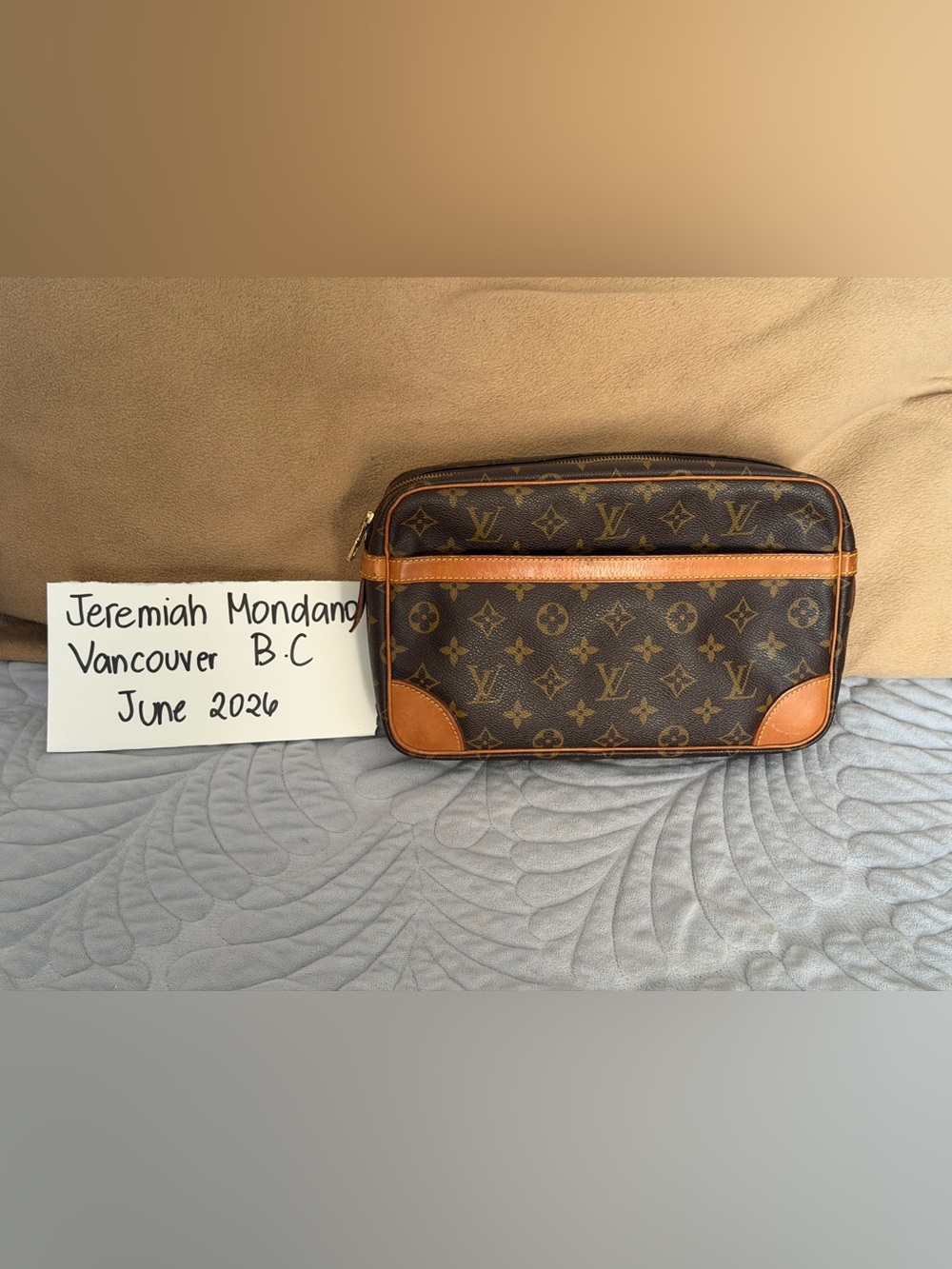 Louis Vuitton TROCADERO pouch Monogram Canvas